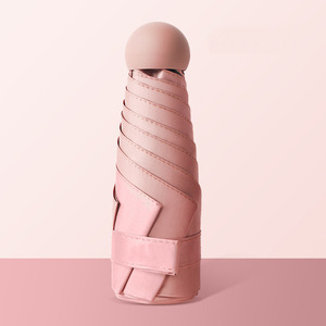 Nouveau design Vente chaude Super Mini parapluie de poche Sacs fourre-tout avec logo imprimé personnalisé Mini parapluie de poche Parapluie 5 plis - Product Image 6