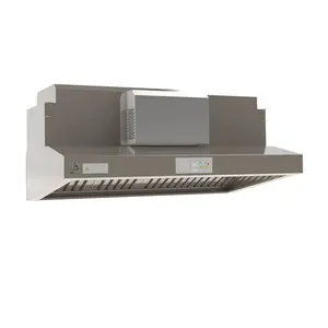 Lvcheng electrostatic air filter hood kitchen exhaust electrostatic precipitator cooker hood