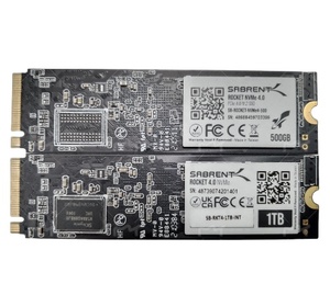 Sablent <span class=keywords><strong>Rocket</strong></span> PCIe 4.0 500GB NVMe bên ngoài SSD cho máy tính xách tay M.2 giao diện với SATA mở rộng cổng sử dụng sản phẩm - Product Image 1