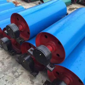 Yeni Madencilik Uygulaması Ağır Hizmet Tipi Karbon Çelik Tambur Başlığı Kasnaklı Bantlı Konveyör Tahrik Tamburu Çiftlik Kullanımı İçin Kauçuk Kaplama - Product Image 3