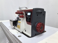 Britex GT917D-4 Vierfaden-Hochgeschwindigkeits-Overlock-Nähmaschine Kostengünstiger Preis Rote Farbe