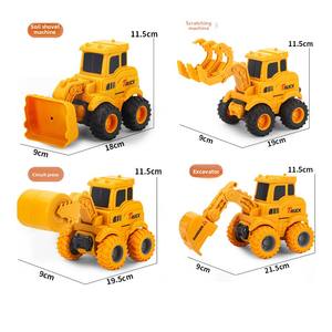 Little God Beast Toys Kinder Multi-Style Diecast Auto Spielzeug Interessantes Stall Spielzeug Unisex Made ABS Kunststoff 1:16 Maßstab für Alter - Product Image 2