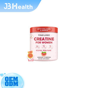 ผงครีเอทีนแบบกำหนดเองได้ MOQ ต่ำ ผสมคอลลาเจนและกรดอะมิโน เพิ่มพลังงานก่อนออกกำลังกาย ผงครีเอทีนโมโนไฮเดรตสำหรับผู้หญิง - Product Image 1