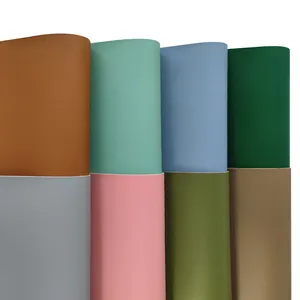 Matte Solid Colors Napa Kunstleder Stoff für die Herstellung von Schuh obermaterial/Tasche
