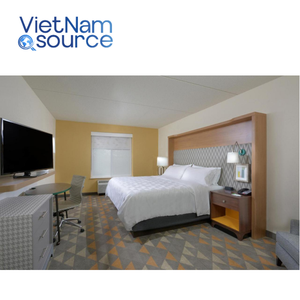 Moderno Holiday Inn Dormitorio Muebles Conjunto ODM OEM Individual Doble Cama Vietnam Fuente Madera para Hoteles Villas Sala de estar Comedor - Product Image 1