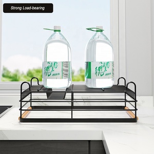 Organizador de Cocina, Juego de 3 Piezas para Ahorrar Espacio, Escurridor de Platos con Porta Cubiertos, Escurridor de Platos de Metal con Bandeja de Drenaje - Product Image 3
