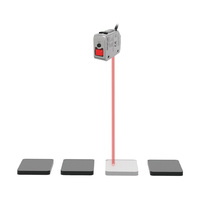 Larga distancia 500mm BGS Cmos Sensor de haz láser Detector interruptor Lasersensor reemplazo Keyence Sensor láser