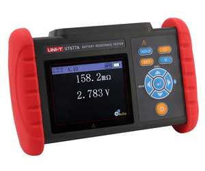 Testeur de batterie automobile UNI-T UT677A, test de charge, de résistance interne et d'état de santé des batteries lithium domestiques - Product Image 1