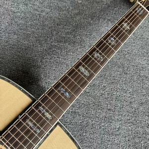 D45 Wholesale 41-Inch Handmade 6s Acoustic Guitar <b>Top</b> Solid Spruce B&S Glossy Body 20 Fret Fast Ship - Product Image 3