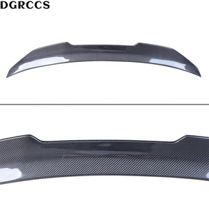 DGRCCS A5 B8 B8.5 4Door Sportback 8TA PSM Style Carbon Fiber Polished Rear Spoiler Trunk Wing 2009-2017 - Product Image 3