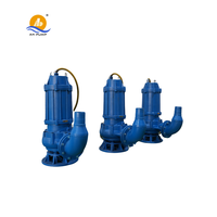 Pompe centrifuge submersible monophasée haute pression en polypropylène, robuste, à économie d'énergie, avec moteur IP68, pour eaux usées (OEM)