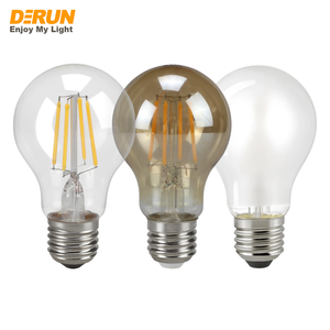 <span class=keywords><strong>Ampoule</strong></span> à <span class=keywords><strong>filament</strong></span> <span class=keywords><strong>LED</strong></span> A60 6W 8W 10W Blanc chaud 3000K 4000K 6500K 110V 230V Clair Perle E27 B22, FMT-A60 - Product Image 1