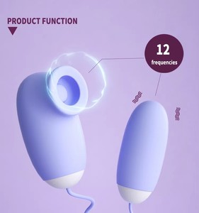 ODM OEM <span class=keywords><strong>Vibratore</strong></span> a Uovo Doppio con Funzione di Suzione, Giocattolo Sessuale Femminile Giapponese Sexy, Magic Box Jumping Egg per Donne - Product Image 2