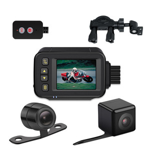 Dash Cam Personalizzata per <span class=keywords><strong>Moto</strong></span> con <span class=keywords><strong>Telecamere</strong></span> Anteriori e Posteriori 720P, Controllo Cablato, per Registrazioni Durante la Guida e in Veicolo, Speciale - Product Image 5