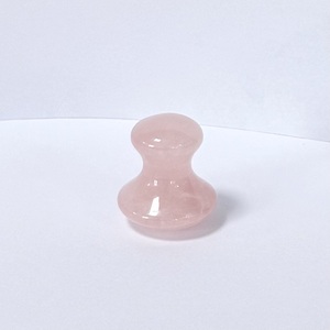 กัวซาหยกโรสควอตซ์รูปเห็ด 100% จากธรรมชาติ ลดบวม สำหรับใบหน้า - Product Image 5
