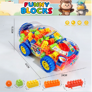 Juego de Bloques de Construcción de Tamaño Mediano de 200 Piezas, Coche Deportivo, Ladrillos Encajables, Juguete Educativo para Niños, Juego Creativo - Product Image 4