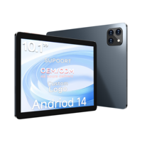 Tablet Empresarial Allwinner de 10.1 Pulgadas, 720P, Pantalla Táctil, 12GB RAM, 64GB/128GB ROM, Android 14, USB Tipo-C, Nueva de Fábrica, Venta al Por Mayor