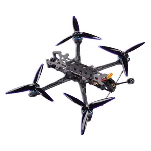 UFlight Piranha7 Pro V2 7 pollici FPV Quadcopter Drone telecomando 3Km di trasmissione dell'immagine longrange Freestyle RC Drone