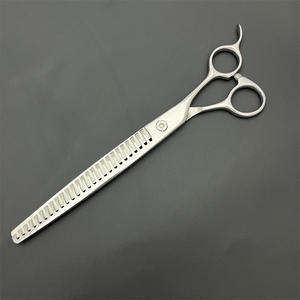 Ciseaux professionnels pour toilettage des animaux, 8 pouces, en acier inoxydable, type « fishbone », pour toilettage canin - Product Image 4