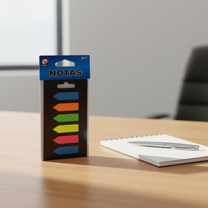 MNJ Notas 6Pc Colorful Arrow Shape Sticky Notes For Office School Use - Product Image 3