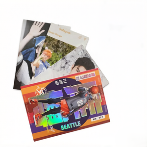Photocard Kpop personnalisée, double face, papier holographique, photocard, marchandises Kpop, carte postale <span class=keywords><strong>Polaroid</strong></span>, cartes Lomo pour collection de fans - Product Image 4