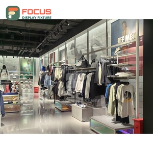 Solución Integral de Tienda Boutique: Sistema de Exhibición de Acero Inoxidable para Minoristas, Solución de Equipamiento para Tiendas de Ropa de Franquicia - Product Image 1