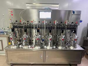 Bailun 7L laboratory scale bioreactor <b>lab</b> bioreactor inactive definition fermenter used for microbial cultivation BLBIO-GJ - Product Image 3