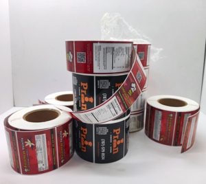 Etiqueta autoadhesiva del sello de la caja de embalaje de la pegatina de la información del producto de DIY - Product Image 5