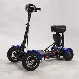 4-Rad-Elektromobil für Erwachsene faltbarer Elektroroller-Golf wagen mit Sitz