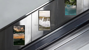 Thương mại IR Touch <span class=keywords><strong>LCD</strong></span> 32 43 49 55 65 inch Battery Powered thiết bị kỹ thuật số biển TV thang máy màn hình hiển thị quảng cáo - Product Image 3