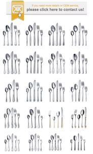 Posate nere 24 pezzi in acciaio inox Set cucchiai forchette e coltello <span class=keywords><strong>cena</strong></span> <span class=keywords><strong>per</strong></span> festa di famiglia matrimonio - Product Image 6