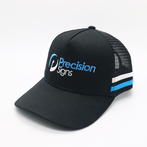 Gorra Trucker Personalizada de 5 Paneles, Estilo Australiano, de Alto Rendimiento, con Corona Estructurada de Alta Calidad, Malla a Rayas y 2 Laterales - Product Image 5