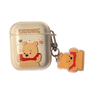 Adecuado para AirPods 1/2 Cute Cartoon Apple Pro 3 Funda blanda transparente - Product Image 1