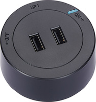 Prise mobile pour cuisine encastrée et en surface EU UK Usb Power Track Socket avec lumière LED