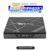 TV Box Android TX90 Pro Terlaris Ultra HD Android 13 Canggih Quad-core 8GB RAM 5G Wireless Voice Remote Set-Top Box