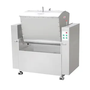 Máquina mezcladora de harina de acero inoxidable con capacidad de mezcla de 200kg/amasadora de masa/mezcladora