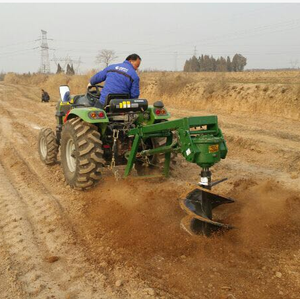 Vrachtwagen Gemonteerde Pit Boor Tractor Achter Graver Techniek Foundation Building Heimachine Boom Planten Graven Rig - Product Image 2
