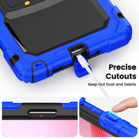Étui en silicone robuste pour tablette Lenovo Tab K9 /Tab One 8.7 pouces 2025 TB-305FU Housse antichoc avec béquille