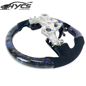 Volante Universal de fibra de carbono forjado para Hyundai ElAnt Rand I30n I20N Veloster <span class=keywords><strong>N</strong></span> Elantra <span class=keywords><strong>N</strong></span> M/T CN7 - Product Image 4