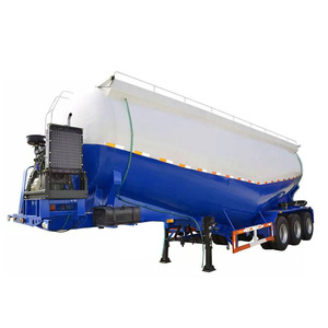 Venta Directa de Fábrica: Semirremolque Cisterna de Cemento a Granel de 40 Toneladas, 3 Ejes FUWA, Mecanismo de Acero - Product Image 2