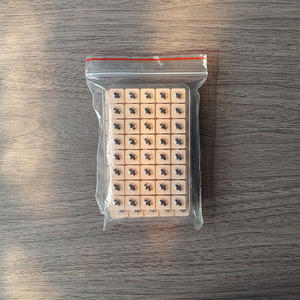 Four ear acupressure patches stimulate acupressure on ear reflex zones, massaging the ear <b>seeds</b>. - Product Image 2