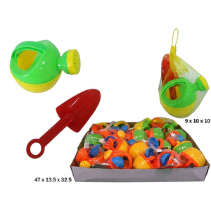Set di giocattoli da spiaggia con pala e annaffiatoio 9x10x10 cm per il divertimento dei bambini - Product Image 1