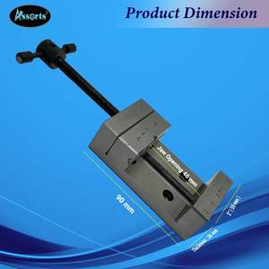 Assortiment de mini-mors en acier de 2 pouces (50 mm) pour le meulage et l'utilisation avec glissière verticale - Product Image 6