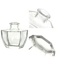 Bouteille en verre vide de 100 ml pour diffuseur de parfum à bâtonnets, personnalisable et en gros, avec impression sérigraphiée