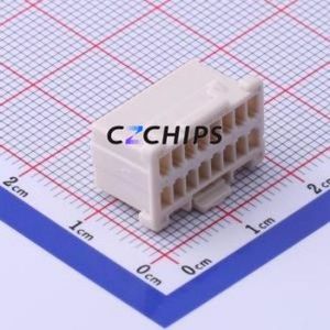 PNDP-16V-Z Housing (Wire-to-Board / Wire-to-Wire) P=2mm Connector ( Jack Structure: 2x8P )( Pitch: 2mm )( Number of Rows: 2 ) - Product Image 1