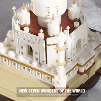 MJI 13012 Taj Mahal Magic Book Castle, Juego de Construcción de Bloques de 768 Piezas, Modelo de Rompecabezas, Juguete de Piezas Pequeñas, Regalo para Niños