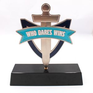 Trofeos Metálicos Personalizados, Mini y Grandes, Chapados en Oro y Plata, Estilo Moderno, Copa de Premio Deportiva 3D, Pulidos y en Blanco - Product Image 1