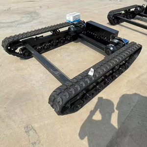 Điện theo dõi <span class=keywords><strong>Chassis</strong></span> điều khiển từ xa có khả năng điều hướng phức tạp địa hình núi Đầm Lầy cát khu vực 1t tải công suất 2 - Product Image 3