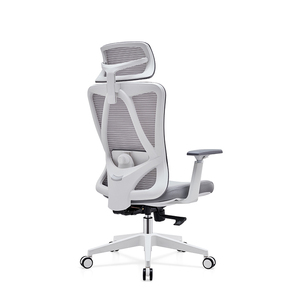 Chaise de <span class=keywords><strong>bureau</strong></span>/gaming moderne, ergonomique, <span class=keywords><strong>en</strong></span> maille, réglable, pivotante, de direction, à dossier haut - Product Image 1