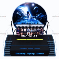 Dôme de cinéma volant 360, simulateur de montagnes russes, 2027, nouveau matériel VR/AR/MR personnalisé, simulateur de vol 12D en réalité virtuelle